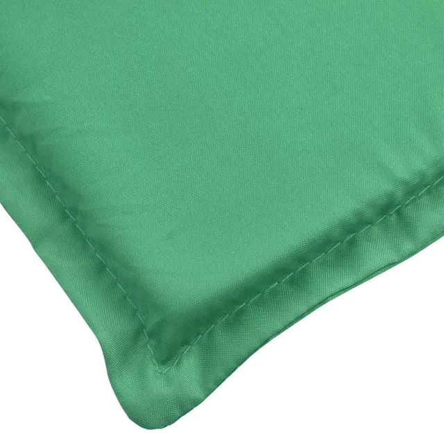 Coussin de chaise longue vert 186x58x4 cm tissu oxford
