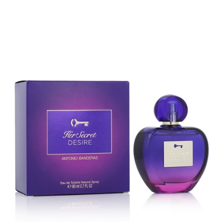 Damesparfum Antonio Banderas Her Secret Desire EDT 80 ml