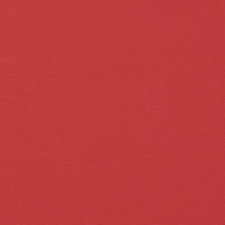 Coussin de chaise de terrasse rouge (75+105)x50x4 cm