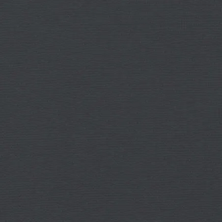 Coussin de chaise de terrasse noir (75+105)x50x4 cm