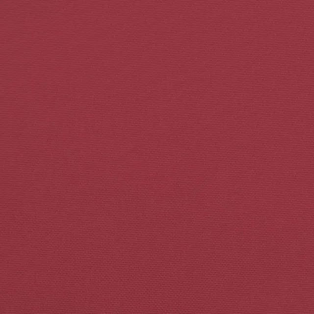 Coussin de chaise de terrasse rouge bordeaux (75+105)x50x4 cm