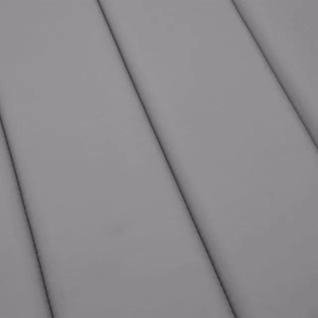 Coussin de chaise longue gris 200x50x3cm tissu oxford