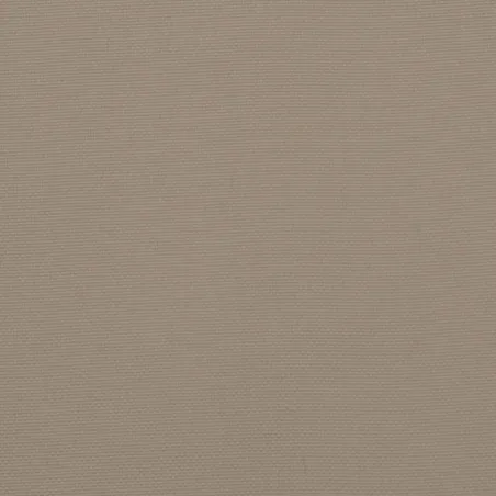 Coussin de chaise longue taupe 200x50x3 cm tissu oxford