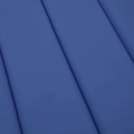 Coussin de chaise longue bleu royal 200x50x3 cm tissu oxford