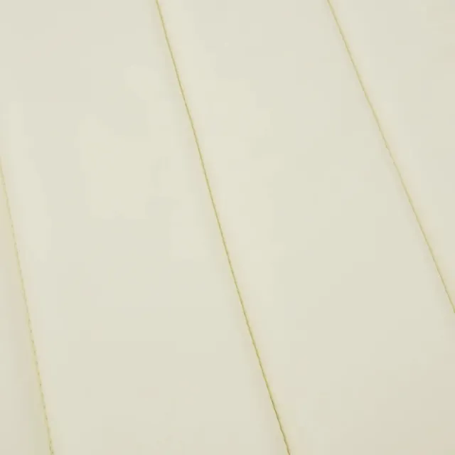 Coussin de chaise longue crème 200x60x3 cm tissu oxford