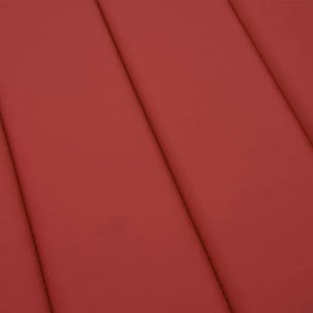 Coussin de chaise longue rouge 200x60x3 cm tissu oxford