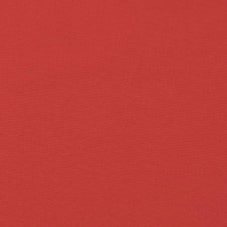 Coussin de chaise longue rouge 200x60x3 cm tissu oxford