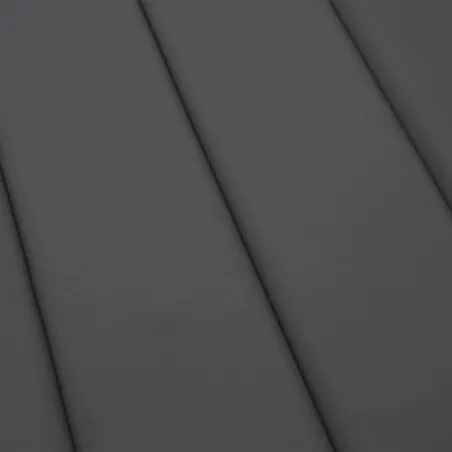 Coussin de chaise longue anthracite 200x70x3 cm tissu oxford