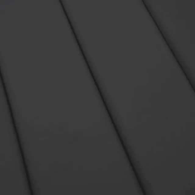 Coussin de chaise longue noir 200x70x3 cm tissu oxford