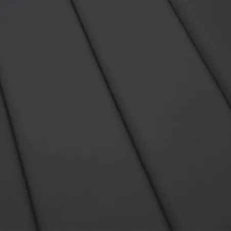 Coussin de chaise longue noir 200x70x3 cm tissu oxford