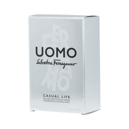 Perfume Hombre Salvatore Ferragamo EDT Uomo Casual Life 100 ml 2