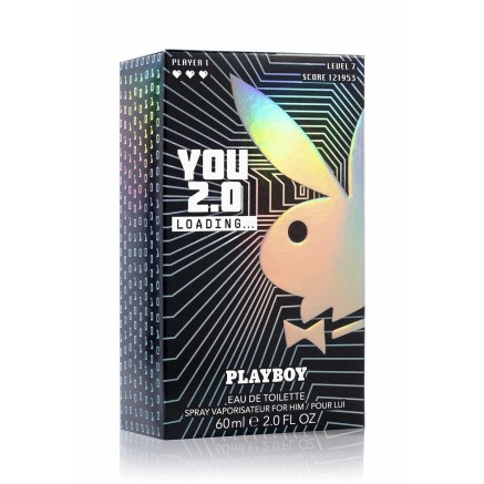 Perfume Hombre Playboy You 2.0 Loading EDT 60 ml 2