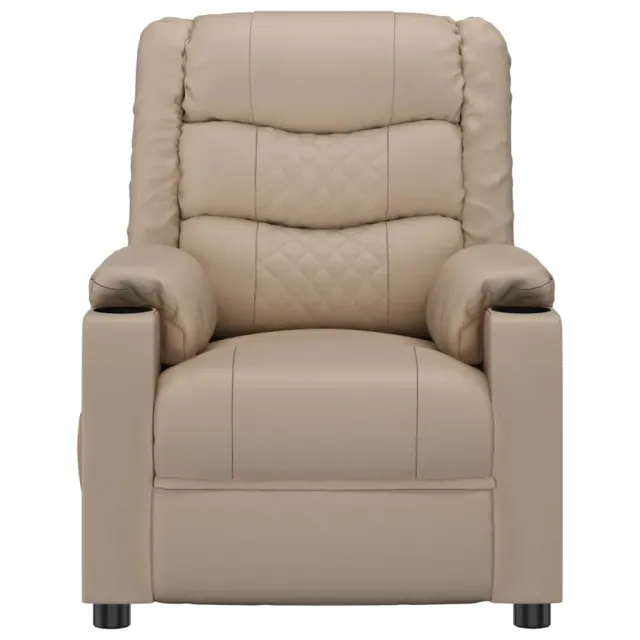 Fauteuil inclinable électrique Cappuccino Similicuir