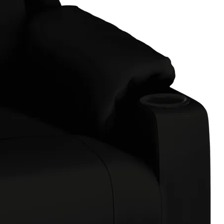 Fauteuil Noir Similicuir