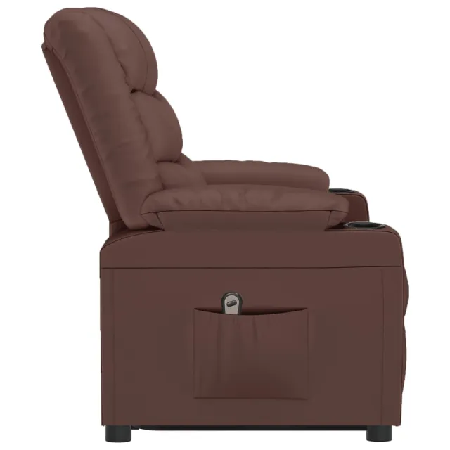 Fauteuil Marron Similicuir