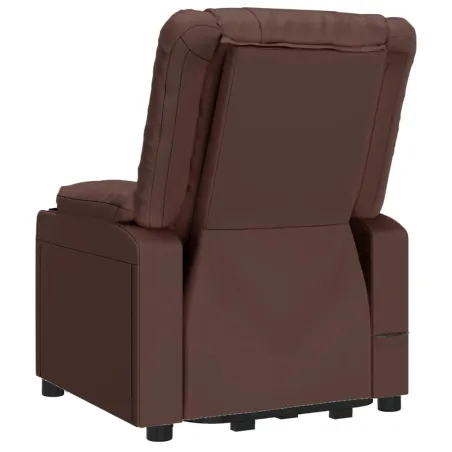 Fauteuil Marron Similicuir