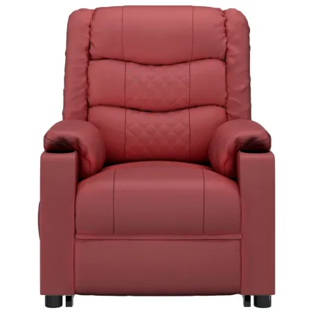 Fauteuil Rouge bordeaux Similicuir