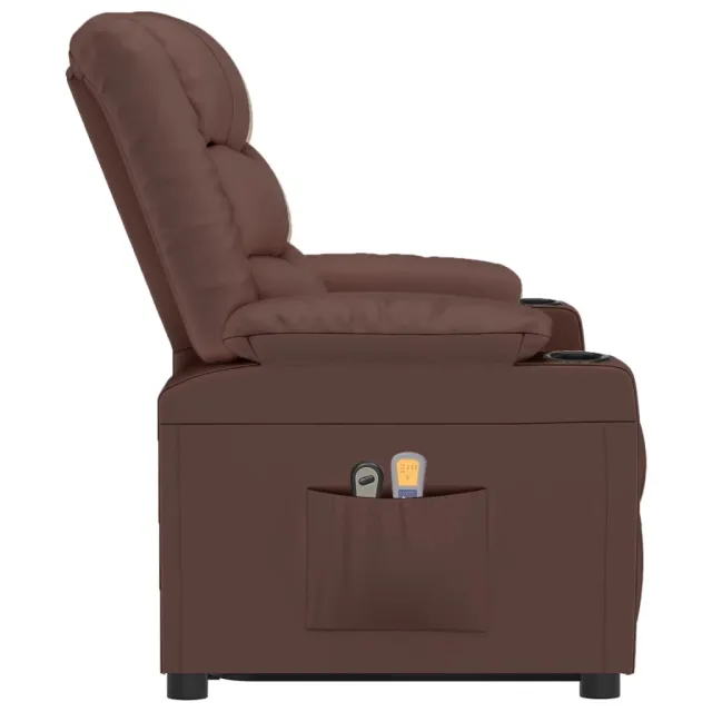 Fauteuil de massage Marron Similicuir