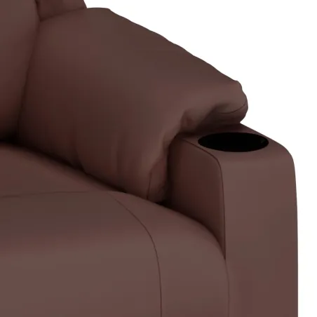 Fauteuil de massage Marron Similicuir