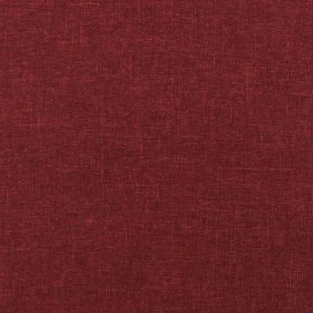 Fauteuil inclinable électrique Rouge bordeaux Tissu