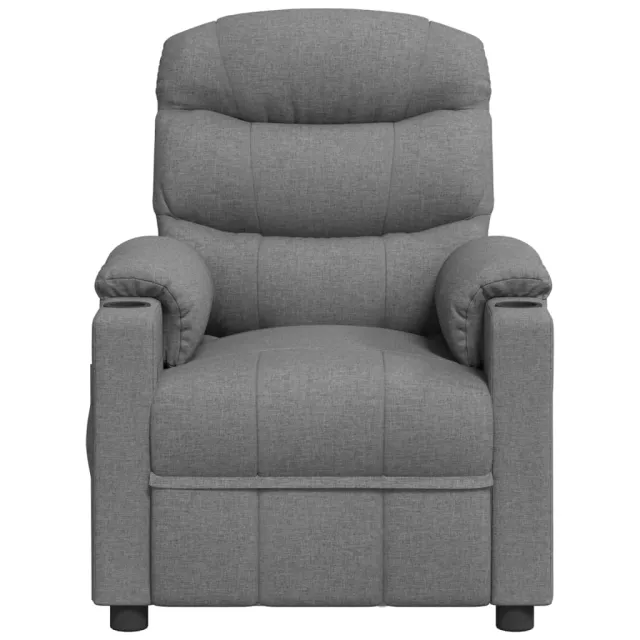 Fauteuil Gris clair Tissu