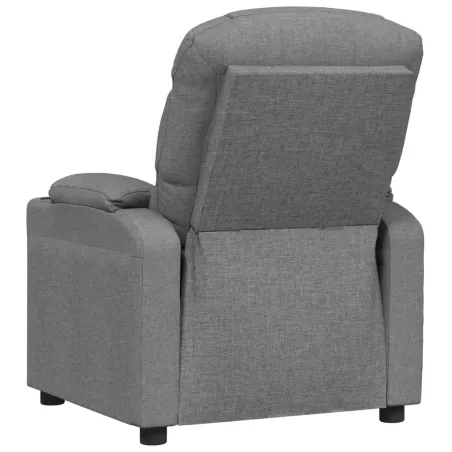 Fauteuil Gris clair Tissu