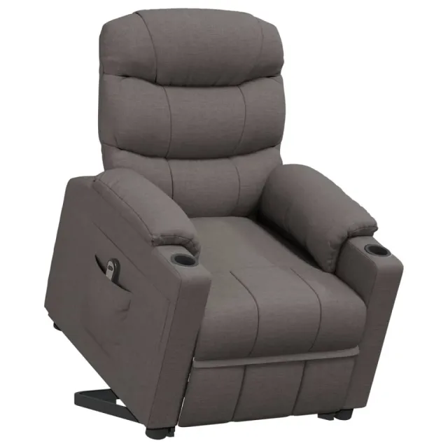 Fauteuil Gris foncé Tissu