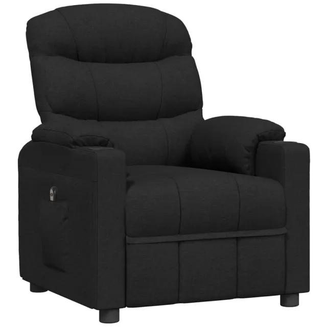 Fauteuil Noir Tissu