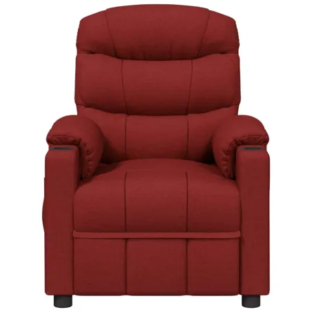 Fauteuil Rouge bordeaux Tissu