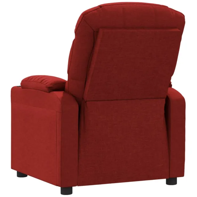 Fauteuil Rouge bordeaux Tissu