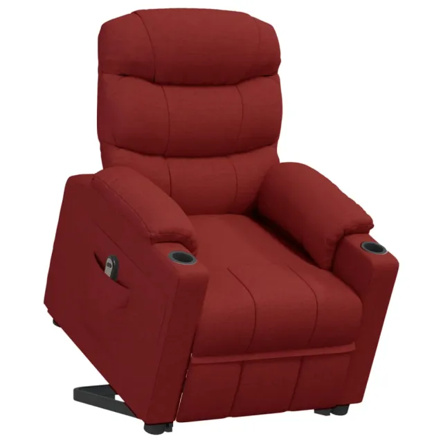 Fauteuil Rouge bordeaux Tissu