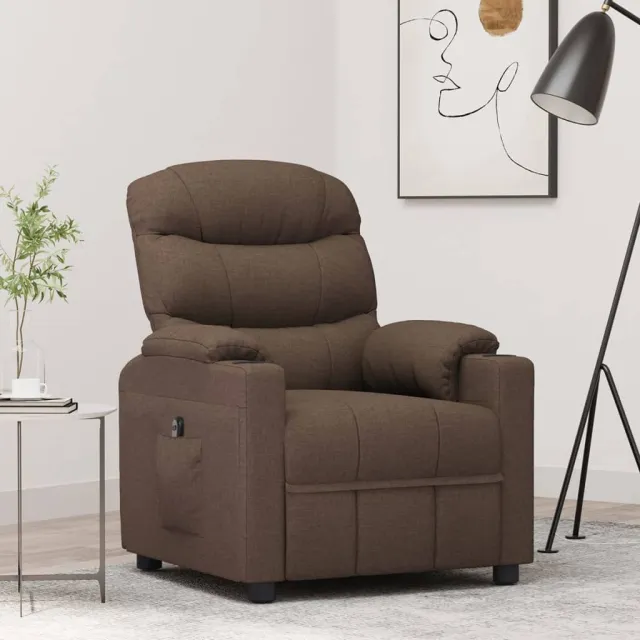 Fauteuil Marron Tissu