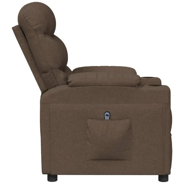 Fauteuil Marron Tissu