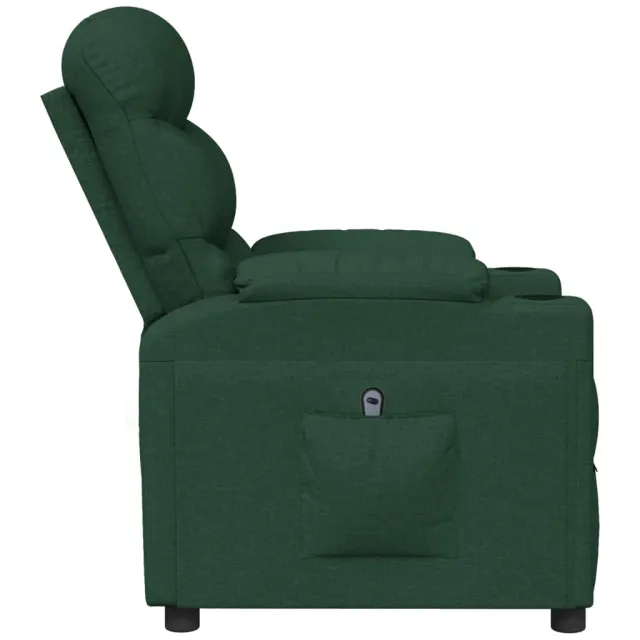 Fauteuil Vert foncé Tissu
