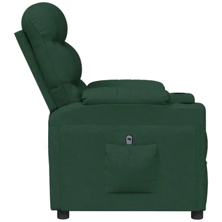 Fauteuil Vert foncé Tissu
