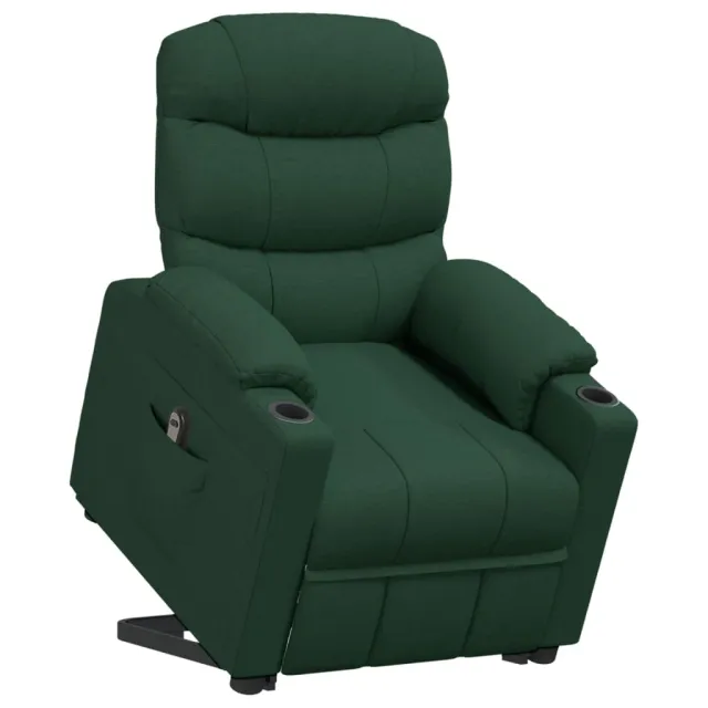 Fauteuil Vert foncé Tissu