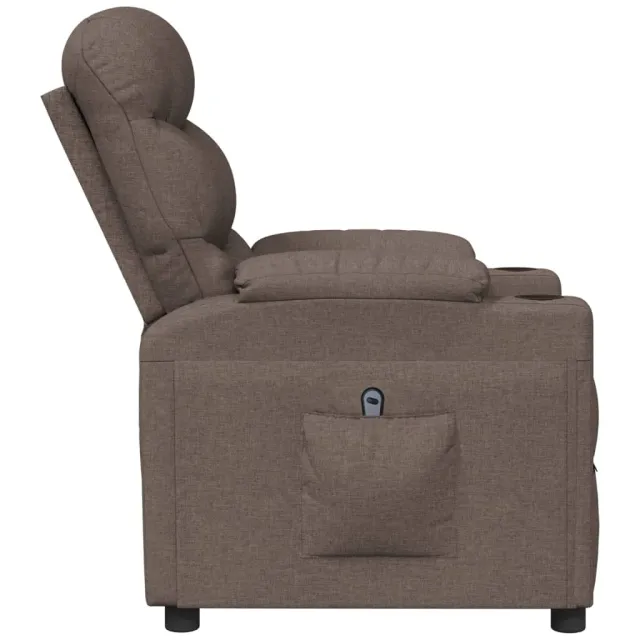 Fauteuil Taupe Tissu