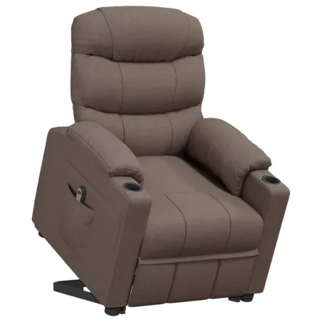 Fauteuil Taupe Tissu