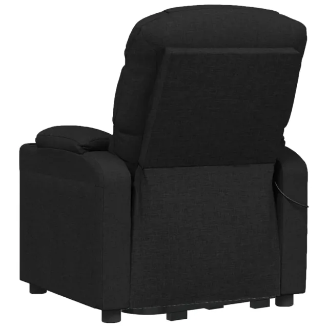 Fauteuil de massage Noir Tissu