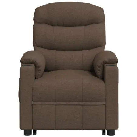 Fauteuil de massage Marron Tissu