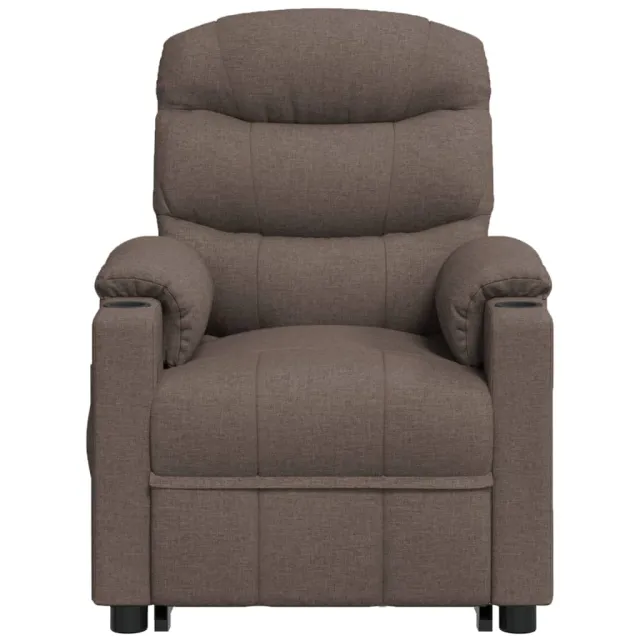 Fauteuil de massage Taupe Tissu