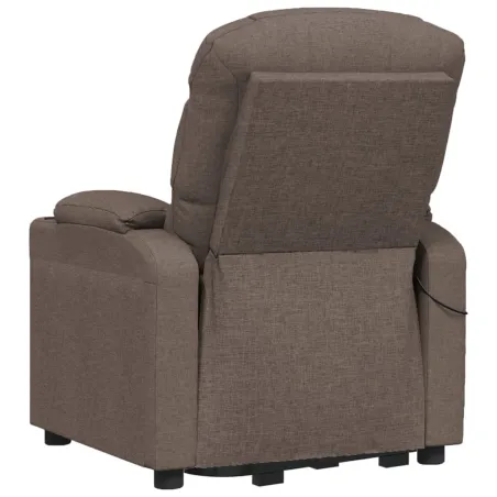 Fauteuil de massage Taupe Tissu