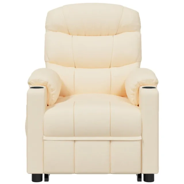 Fauteuil de massage Crème Tissu