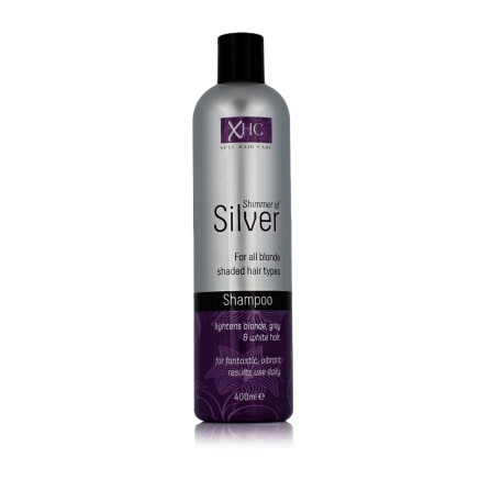 Shampoo per Capelli Biondi o Brizzolati Xpel Shimmer of Silver 400 ml 2