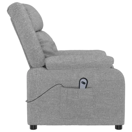 Fauteuil Gris clair Tissu