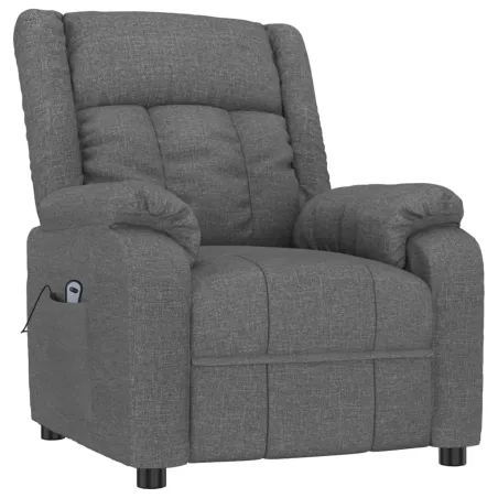 Fauteuil Gris foncé Tissu