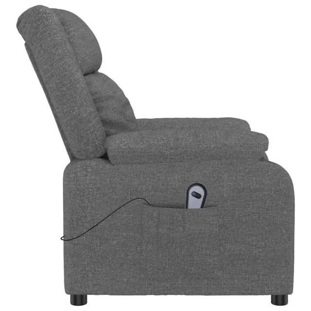 Fauteuil Gris foncé Tissu