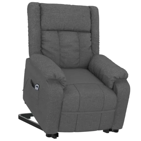 Fauteuil Gris foncé Tissu