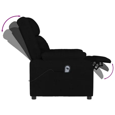 Fauteuil Noir Tissu