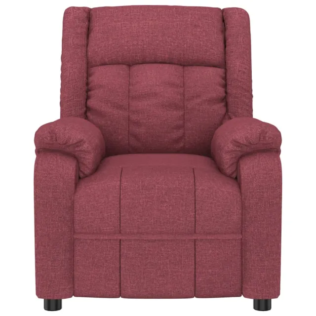 Fauteuil Rouge bordeaux Tissu